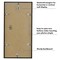 Americanflat Poster Frame - Perfect Frame for Photos and Artwork - Large Picture Frame - Polished Plexiglass - Hanging Hardware with Horizontal and Vertical Display